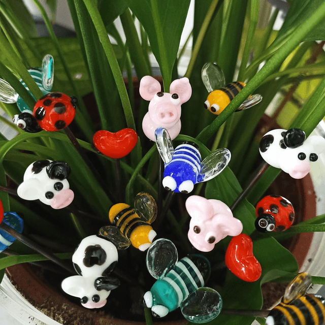 Abeille en verre 