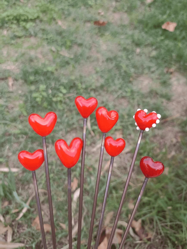 Coeur en verre 