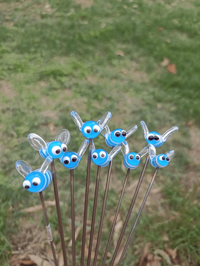 Abeille turquoise 