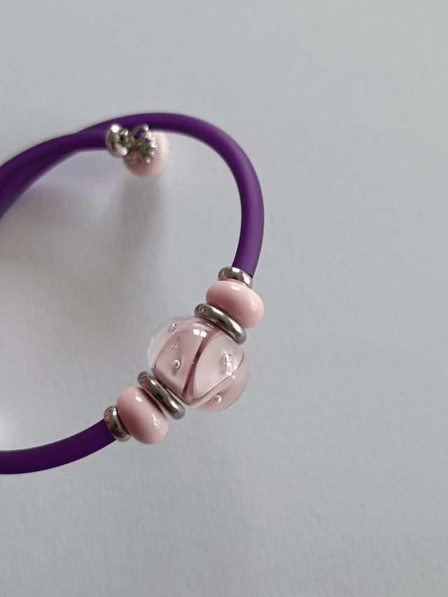 Bracelet Girly en verre 