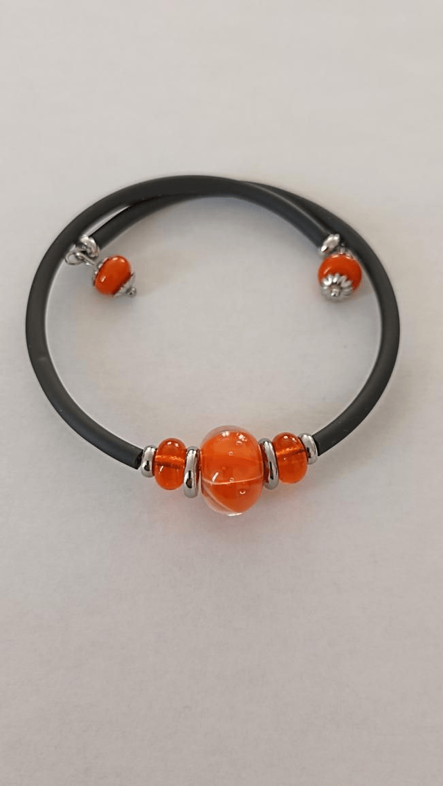 Bracelet en verre rigide 