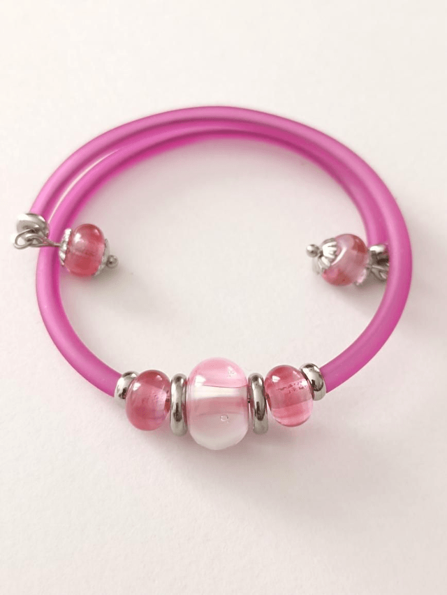 Bracelet Girly en verre 
