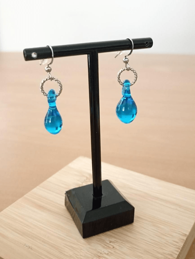 Boucles d'oreilles turquoise 