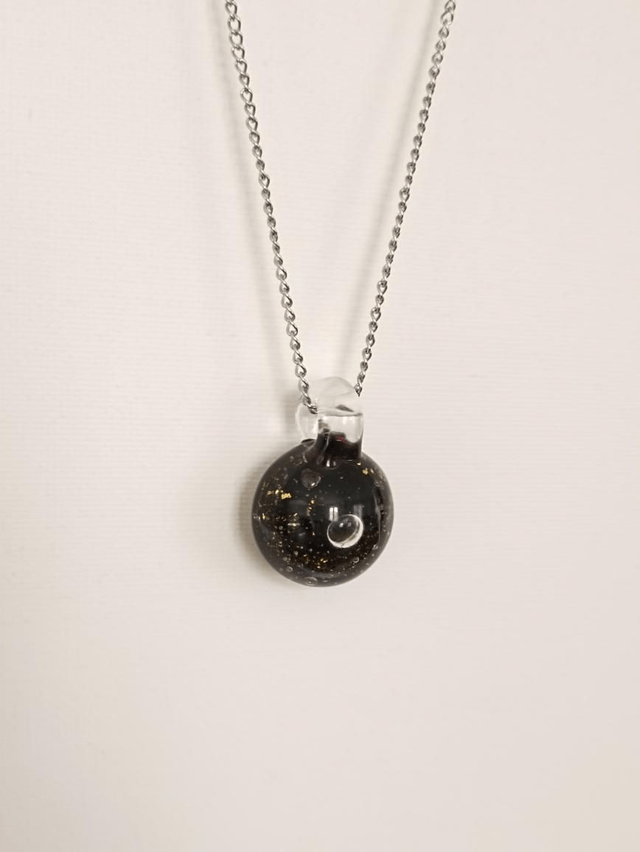 Collier galaxy feuille d'or 