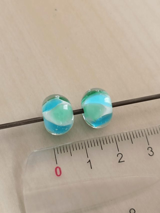 Perles en verre 