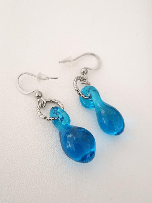 Boucles d'oreilles turquoise 