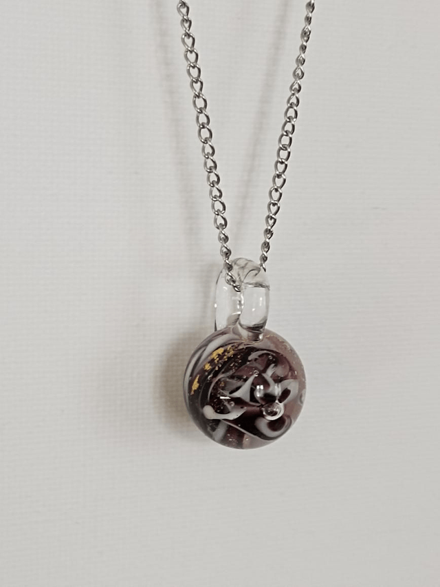 Collier perle de verre