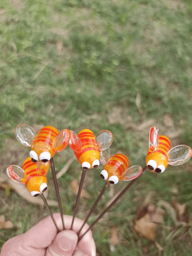 Abeille en verre de Murano 