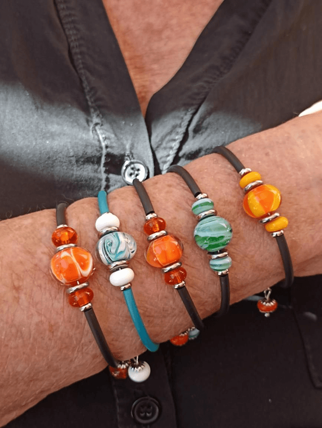 Bracelet en verre