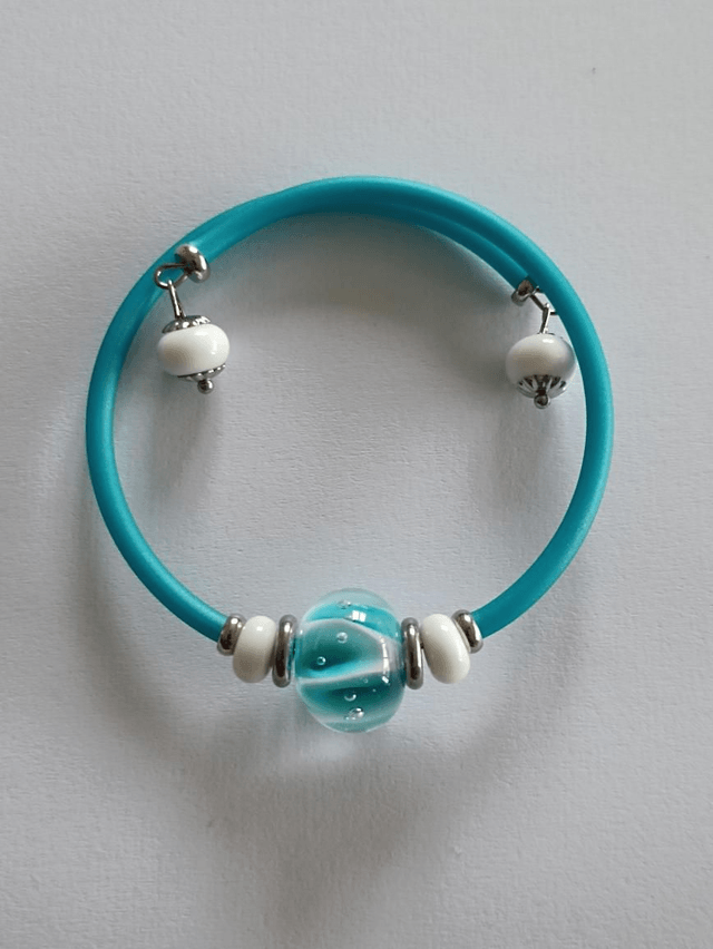 Bracelet turquoise vert 