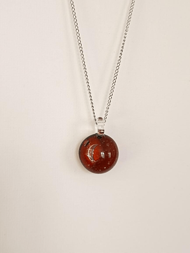 Collier galaxy ambre