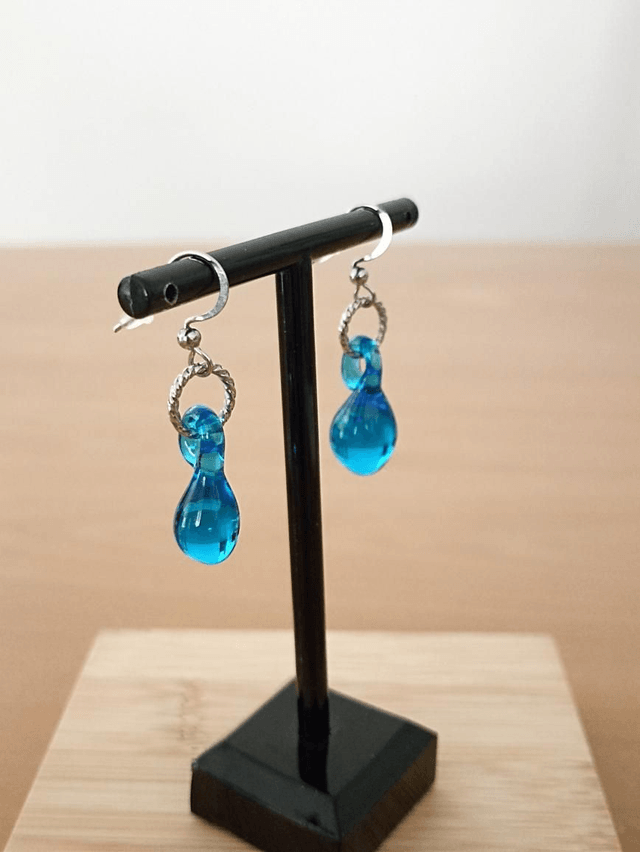 Boucles d'oreilles turquoise 