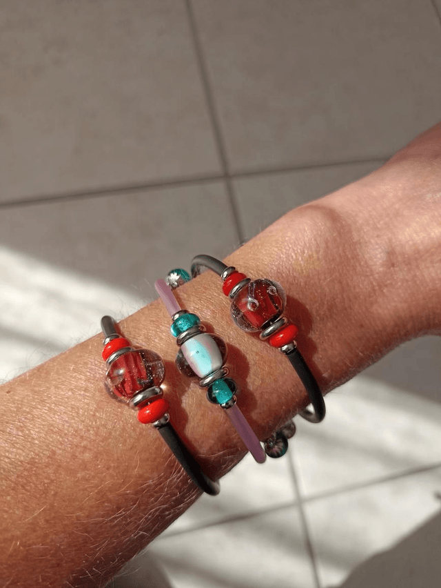 Bracelet en verre de Murano 