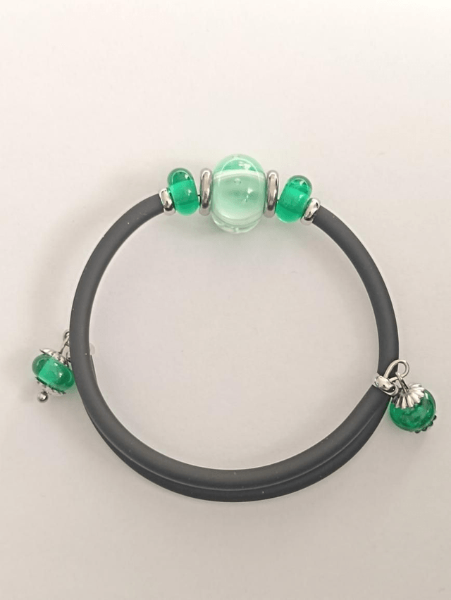 Bracelet en perles de verre 