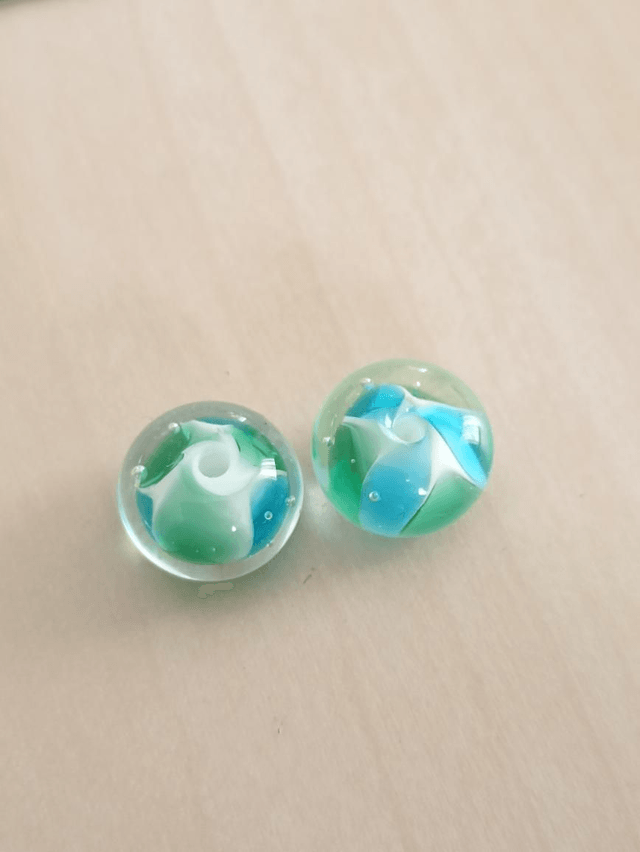Perles en verre 