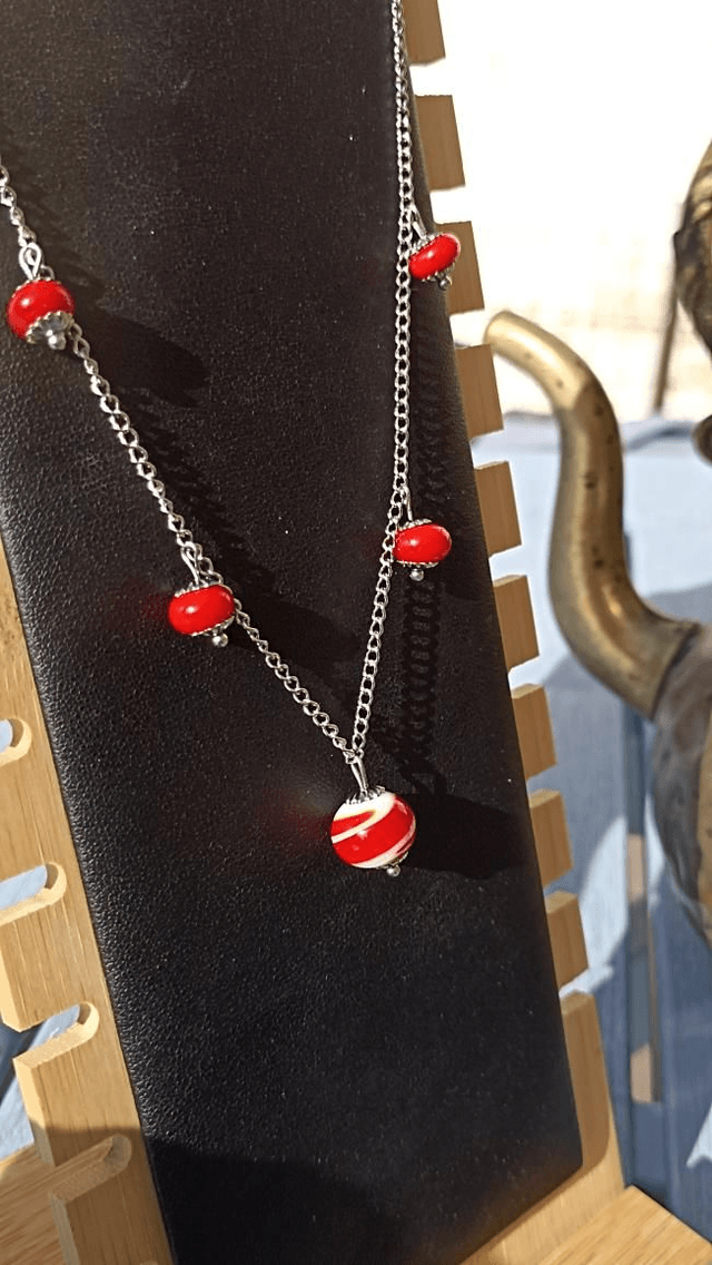 Collier en verre 