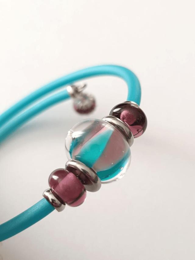 Bracelet en verre de Murano 
