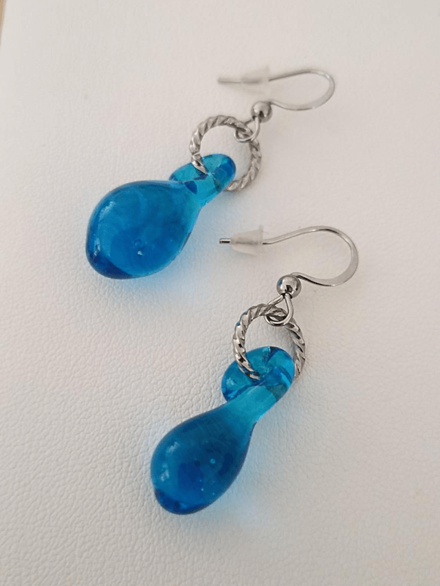 Boucles d'oreilles turquoise 