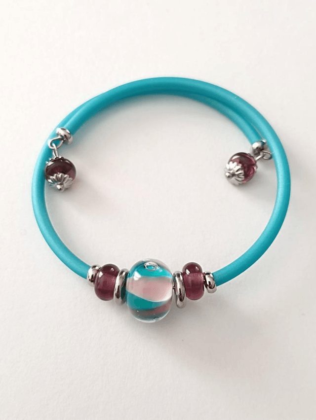Bracelet en verre de Murano 