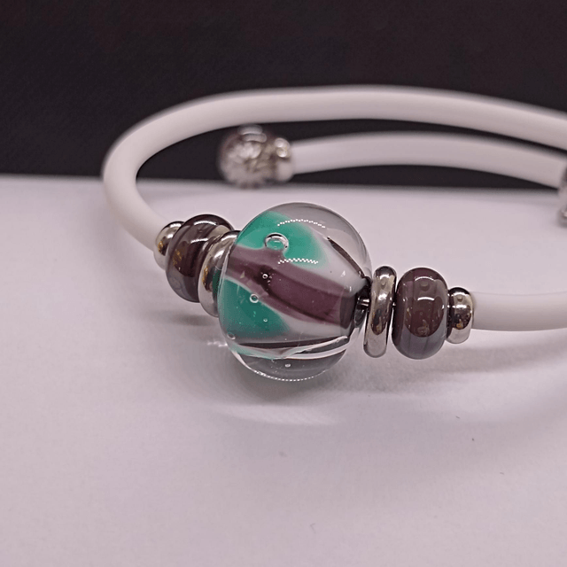 Bracelet duo en verre