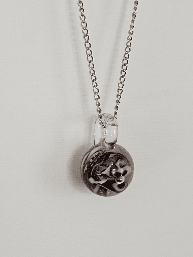 Collier perle de verre